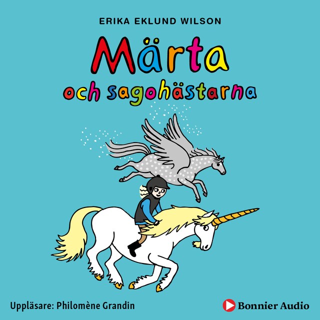 Okładka książki dla Märta och sagohästarna