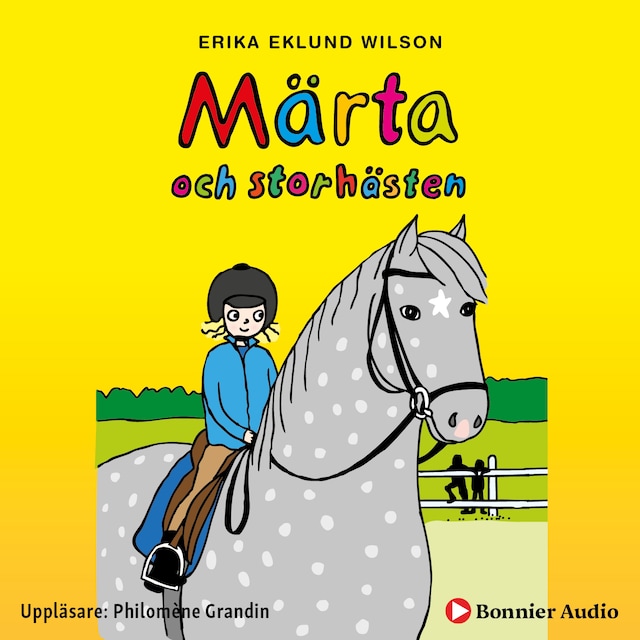 Couverture de livre pour Märta och storhästen