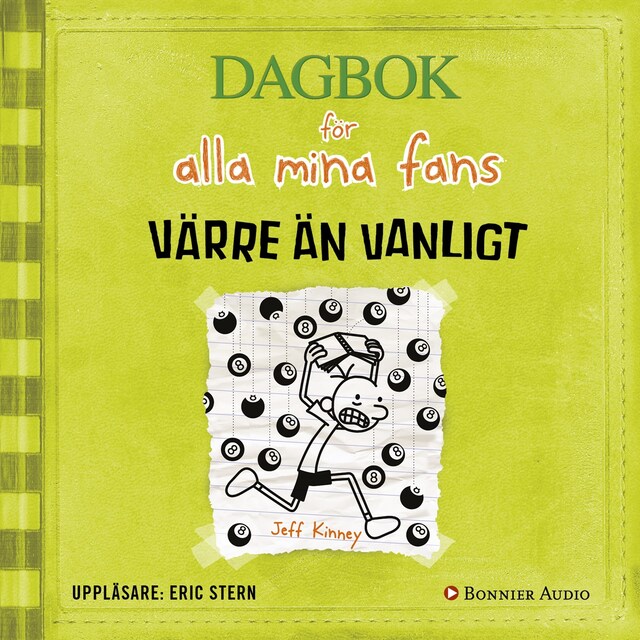 Bogomslag for Värre än vanligt : Dagbok för alla mina fans