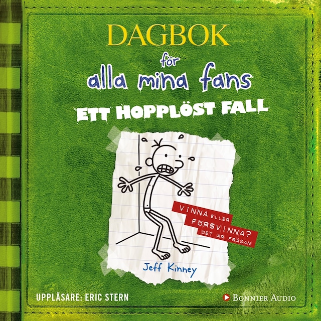 Book cover for Ett hopplöst fall : Dagbok för alla mina fans