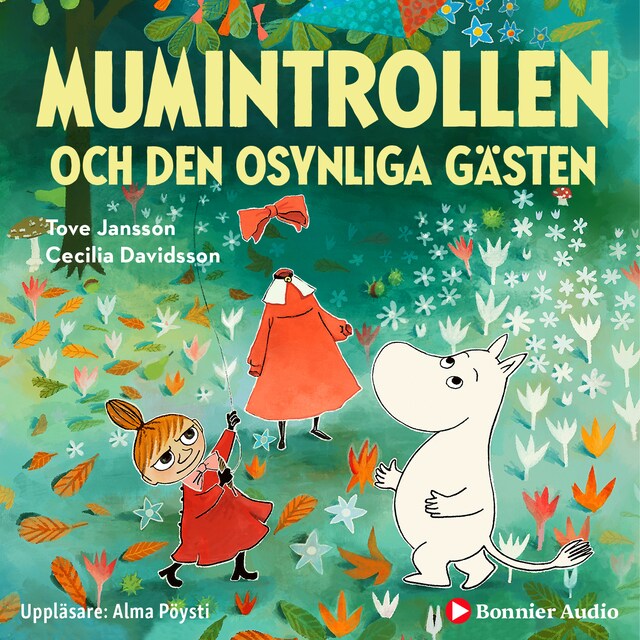 Okładka książki dla Mumintrollen och den osynliga gästen