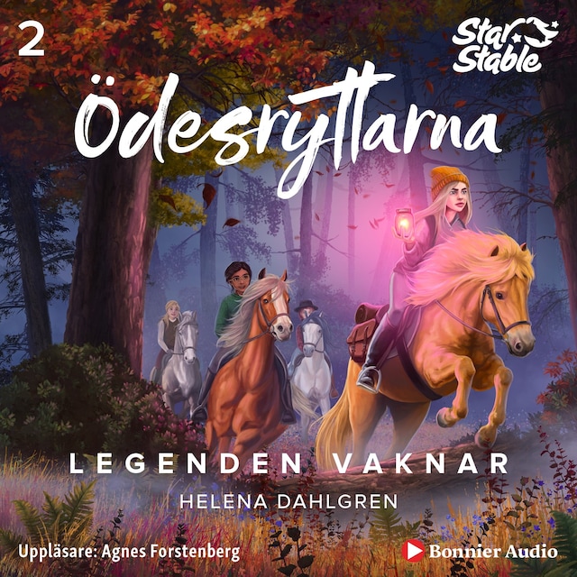 Book cover for Ödesryttarna. Legenden vaknar