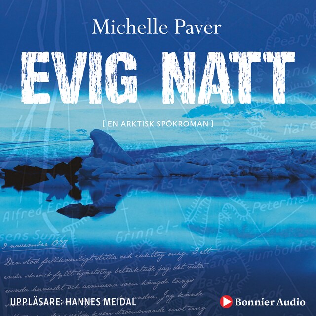 Copertina del libro per Evig natt : en arktisk spökroman