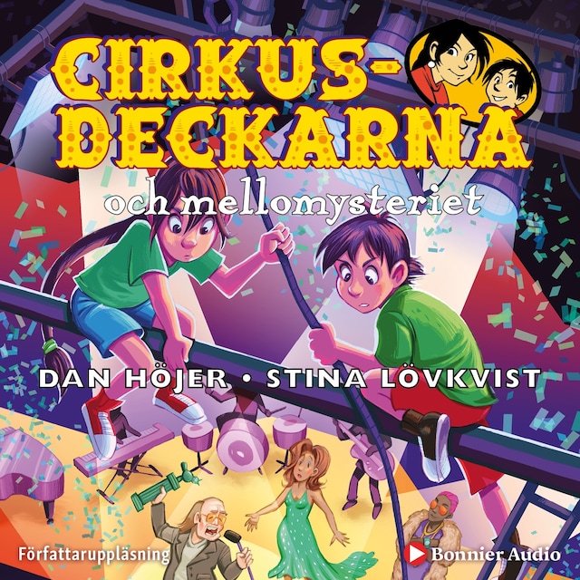 Copertina del libro per Cirkusdeckarna och mellomysteriet