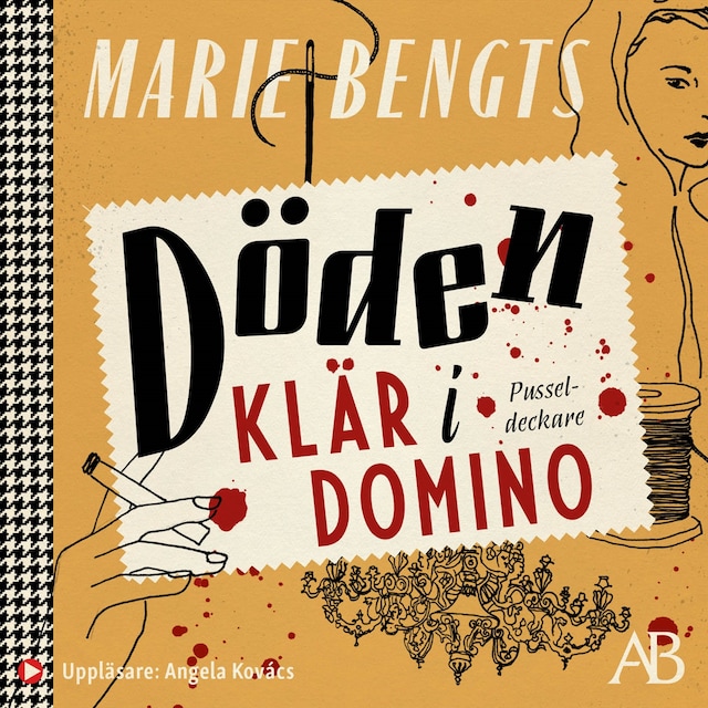 Book cover for Döden klär i domino