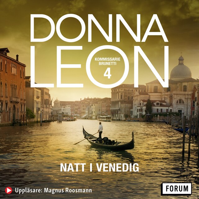 Couverture de livre pour Natt i Venedig