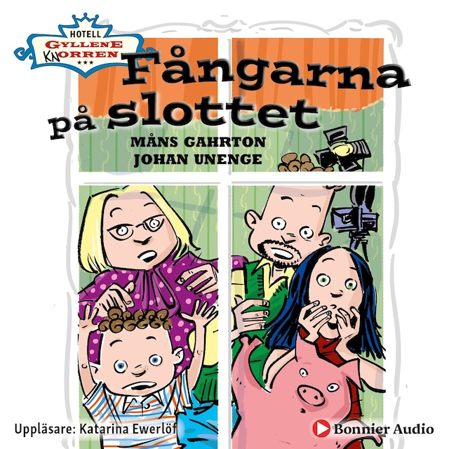 Book cover for Fångarna på slottet