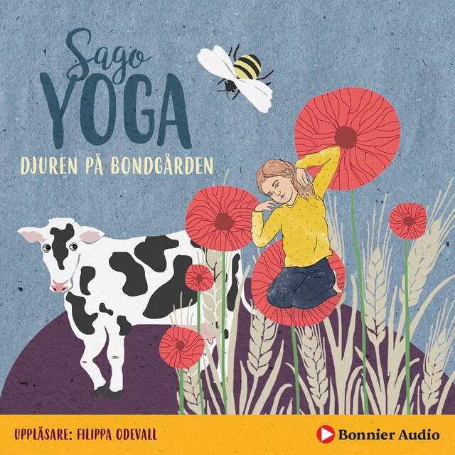 Buchcover für Sagoyoga. Djuren på bondgården : övningar för barn i andning