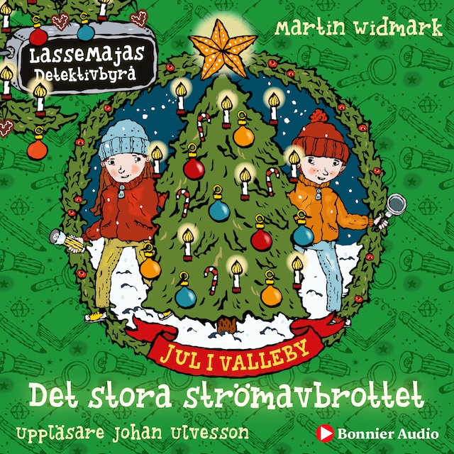 Couverture de livre pour Jul i Valleby. Det stora strömavbrottet