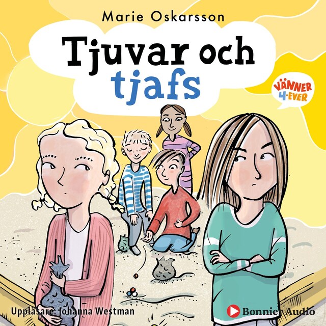 Book cover for Tjuvar och tjafs
