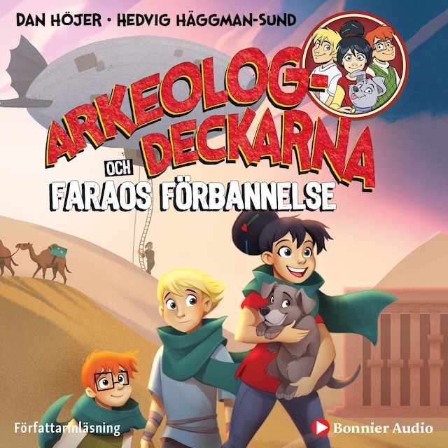 Book cover for Arkeologdeckarna och faraos förbannelse