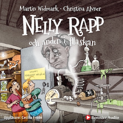 Nelly Rapp och anden i flaskan bookCoverFor