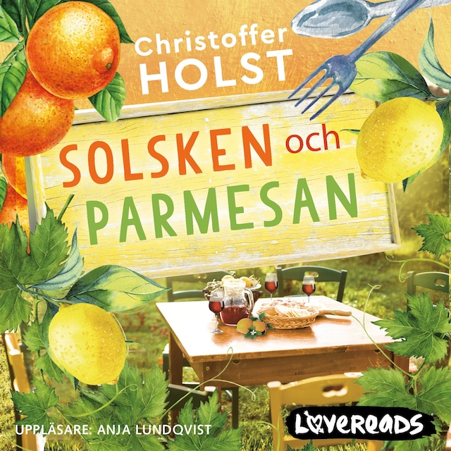 Couverture de livre pour Solsken och parmesan