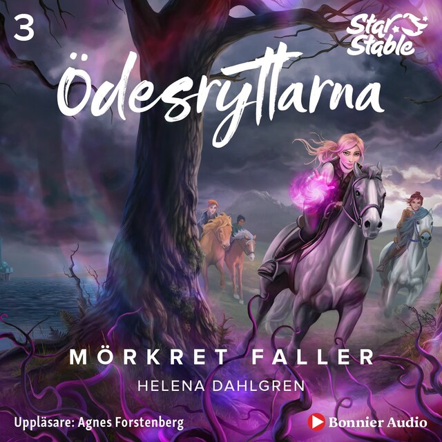 Book cover for Ödesryttarna. Mörkret faller