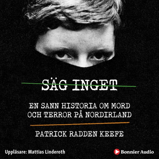 Book cover for Säg inget : en sann historia om mord och terror på Nordirland