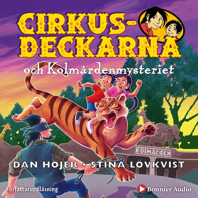 Cirkusdeckarna och Kolmårdenmysteriet Bokomslag för Cirkusdeckarna och Kolmårdenmysteriet