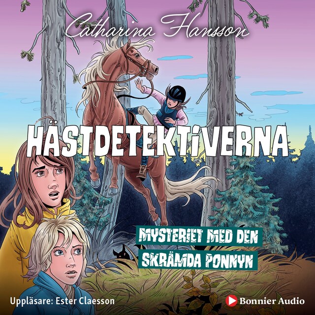 Book cover for Mysteriet med den skrämda ponnyn