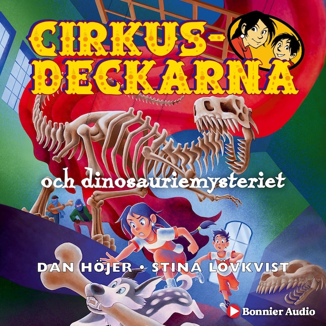 Bokomslag för Cirkusdeckarna och dinosauriemysteriet
