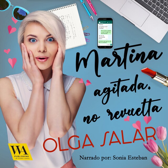 Book cover for Martina agitada, no revuelta