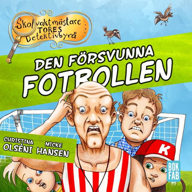 Book cover for Den försvunna fotbollen