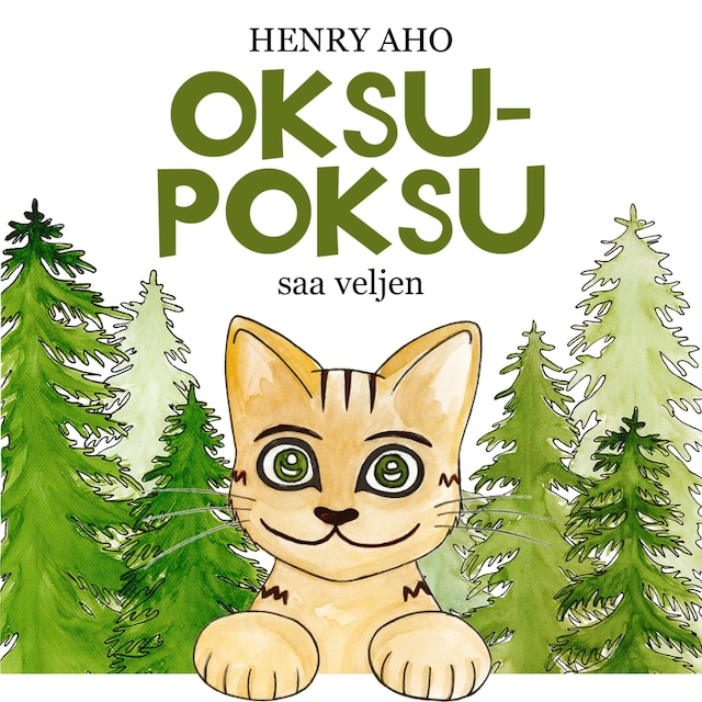 Copertina del libro per Oksu-Poksu saa veljen