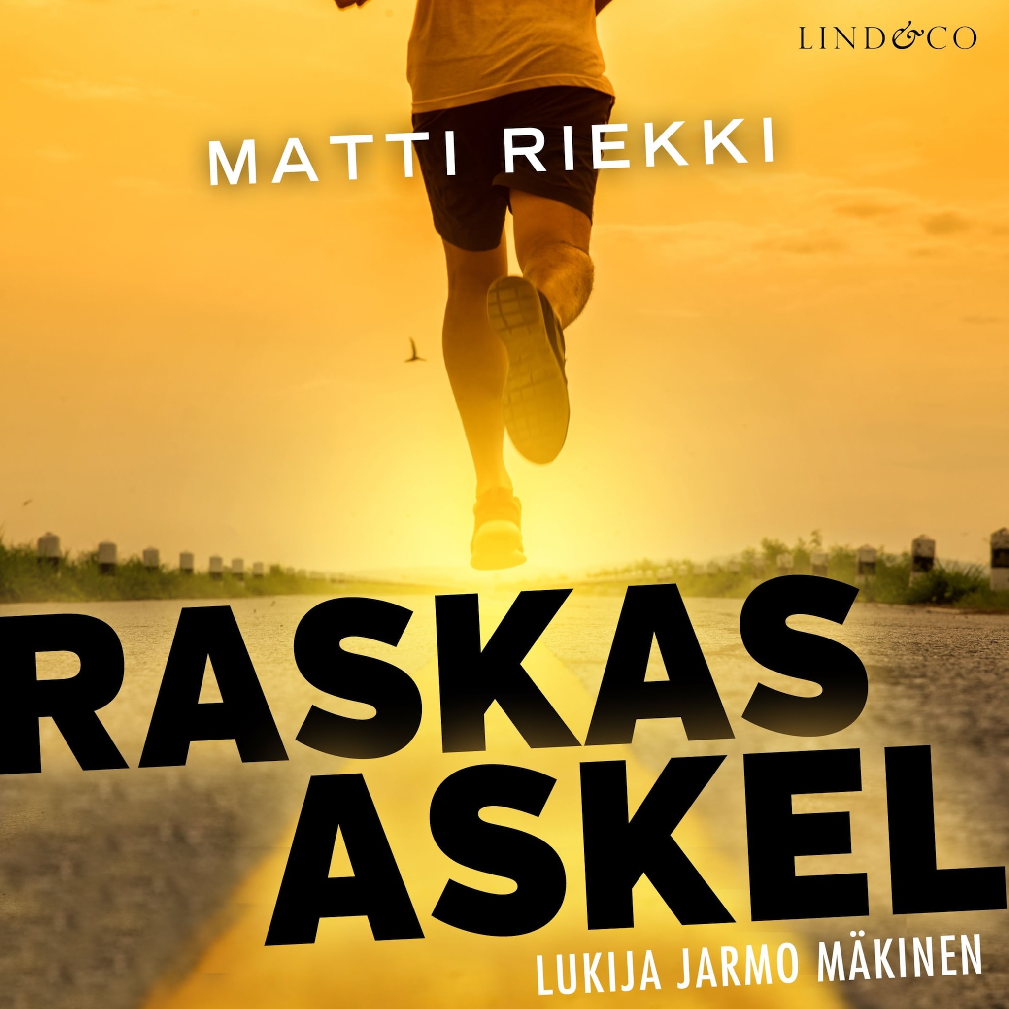 Äänikirjan Raskas askel kansikuva