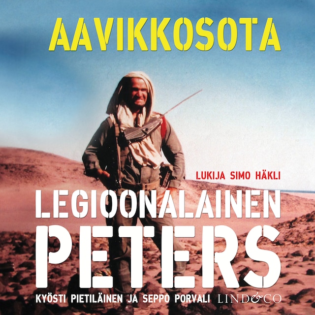 Book cover for Legioonalainen Peters - Aavikkosota