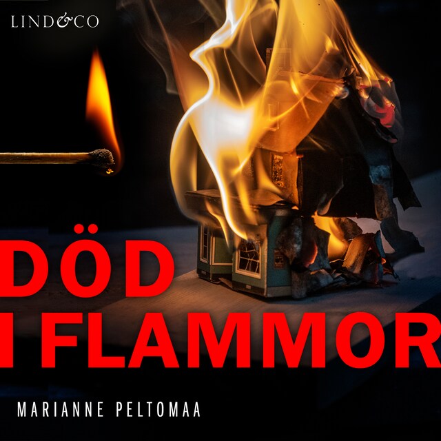 Buchcover für Död i flammor