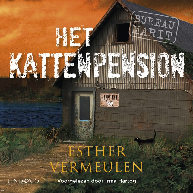 Couverture de livre pour Bureau Marit - Het kattenpension