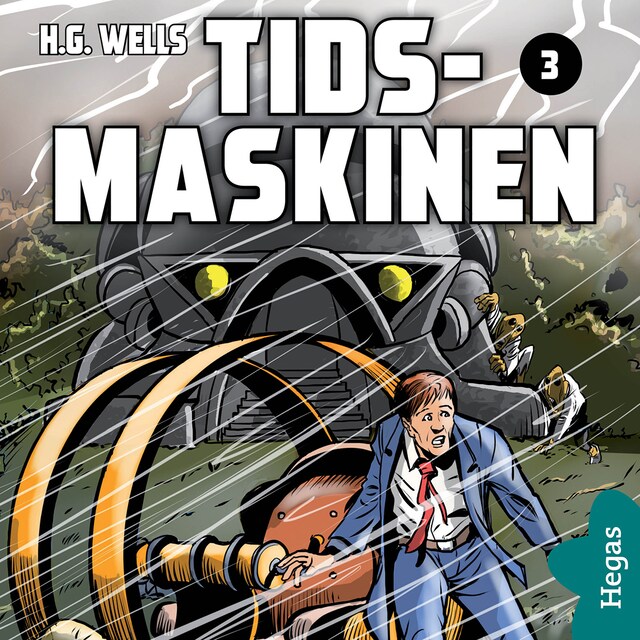 Couverture de livre pour Tidsmaskinen