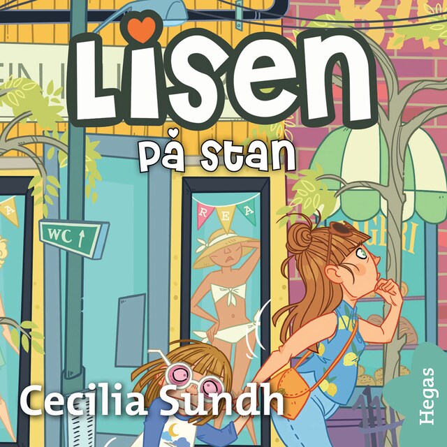 Copertina del libro per Lisen på stan