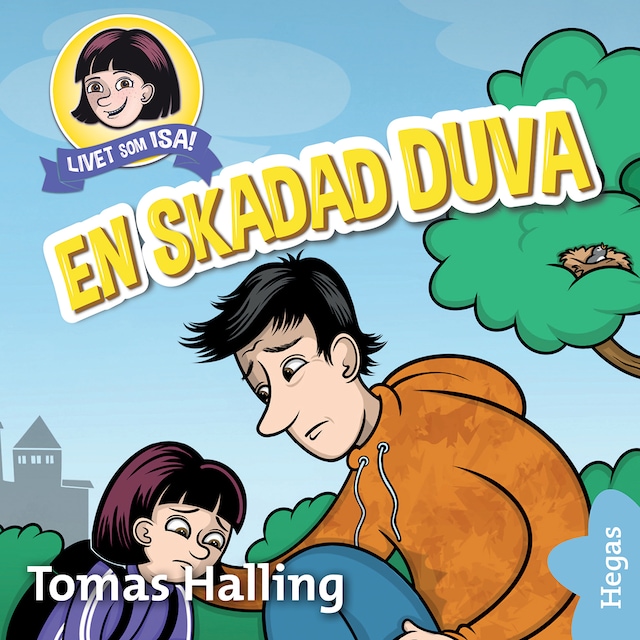 Book cover for En skadad duva