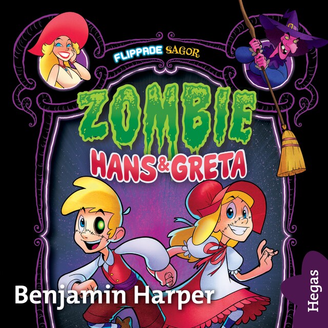 Book cover for Zombie-Hans och Greta