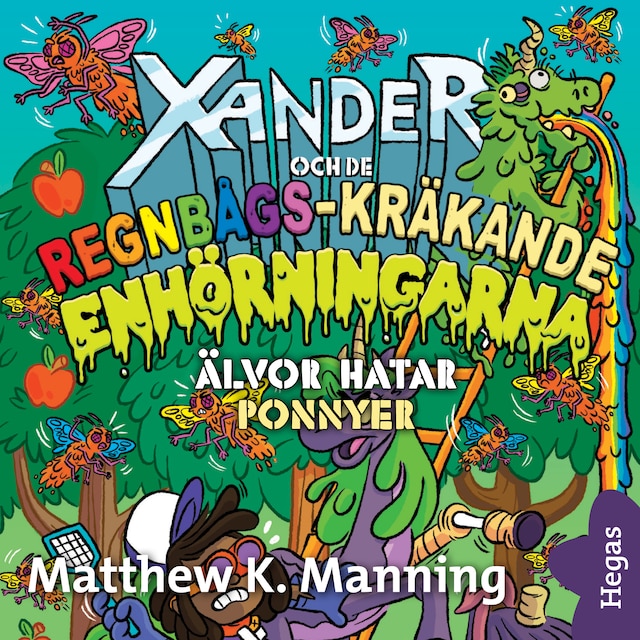 Book cover for Älvor hatar ponnyer