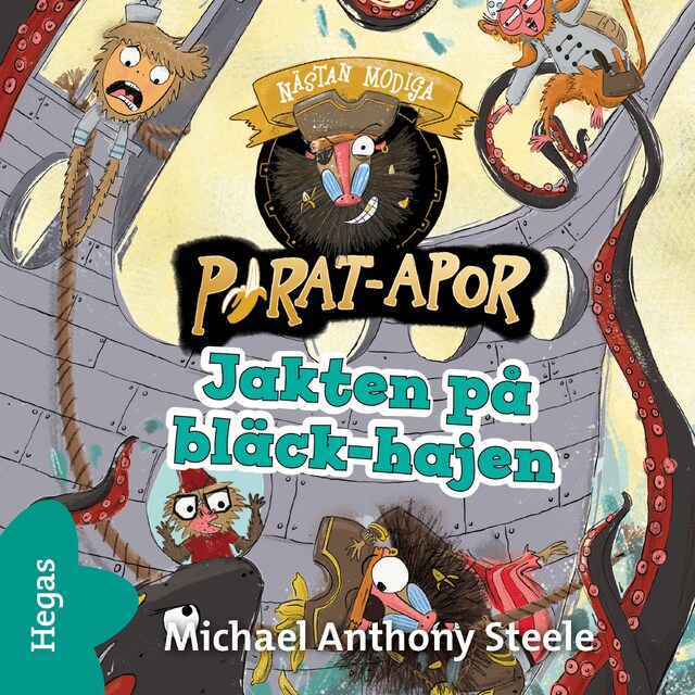 Book cover for Jakten på bläck-hajen