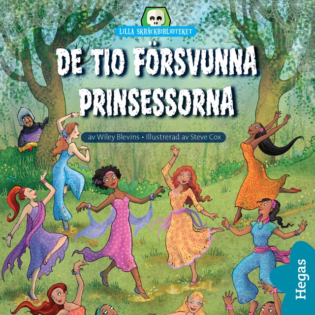 Buchcover für De tio försvunna prinsessorna