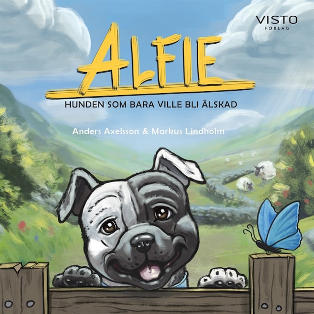 Boekomslag van Alfie - hunden som bara ville bli älskad