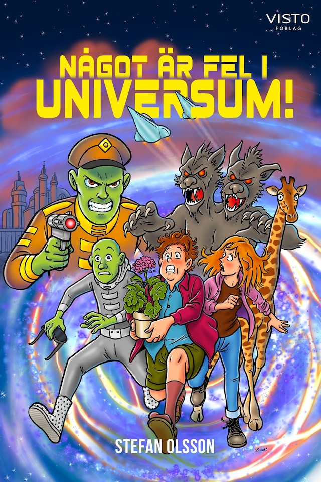 Book cover for Något är fel i universum!