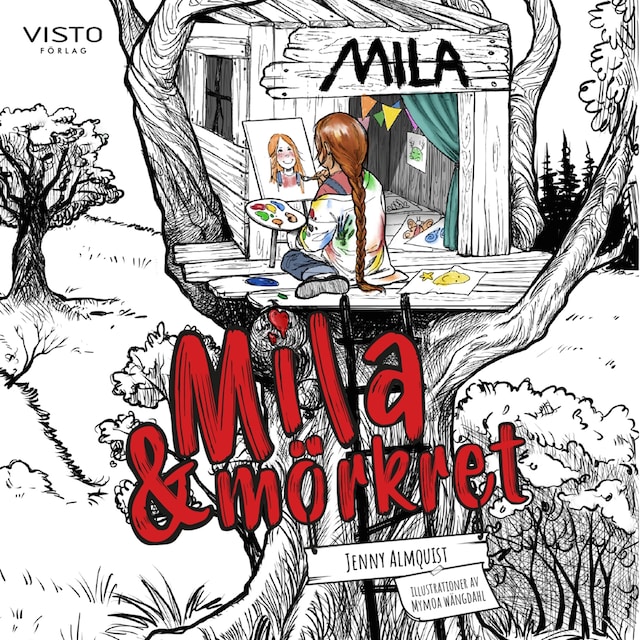 Book cover for Mila & mörkret