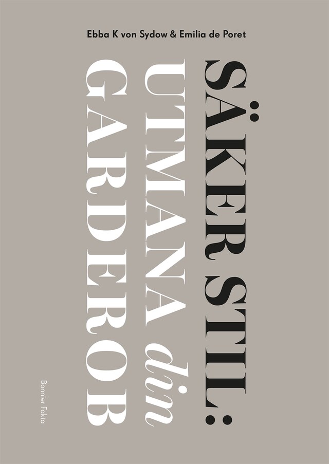 Book cover for Säker stil : utmana din garderob