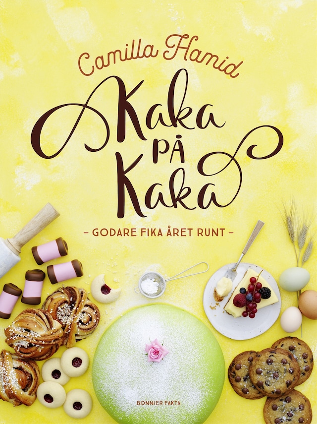 Bokomslag för Kaka på kaka : godare fika året runt