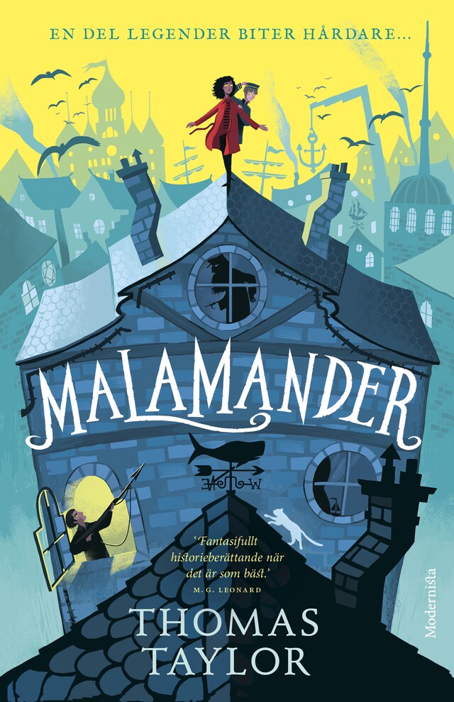 Copertina del libro per Malamander