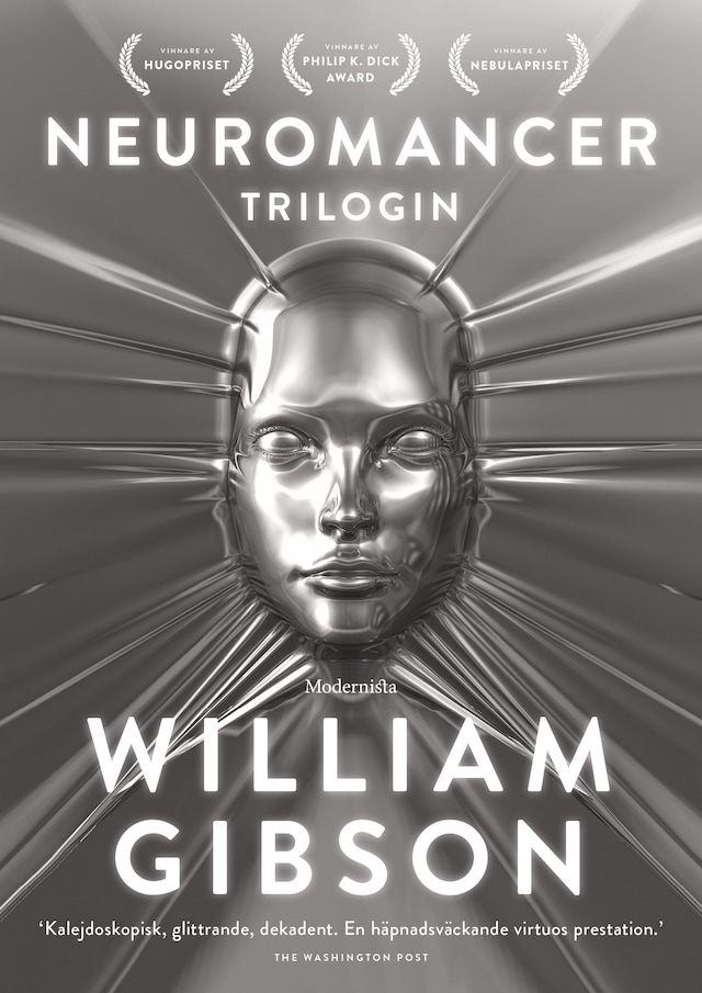Book cover for Neuromancer-trilogin