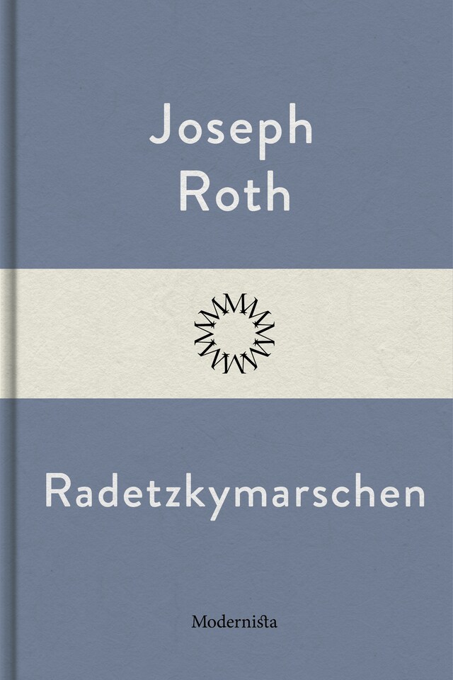 Kirjankansi teokselle Radetzkymarschen