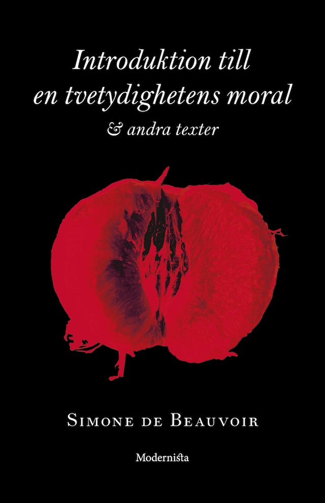 Book cover for Introduktion till en tvetydighetens moral och andra texter
