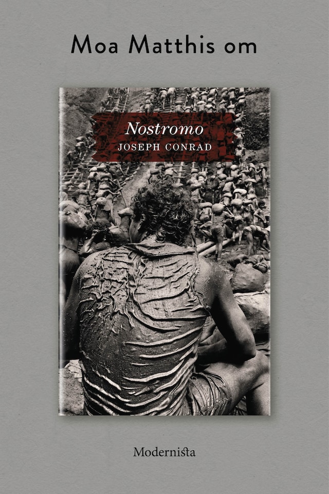 Bokomslag for Om Nostromo av Joseph Conrad
