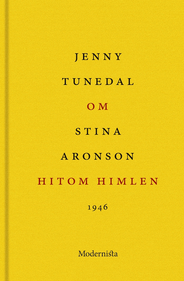 Book cover for Om Hitom himlen av Stina Aronson