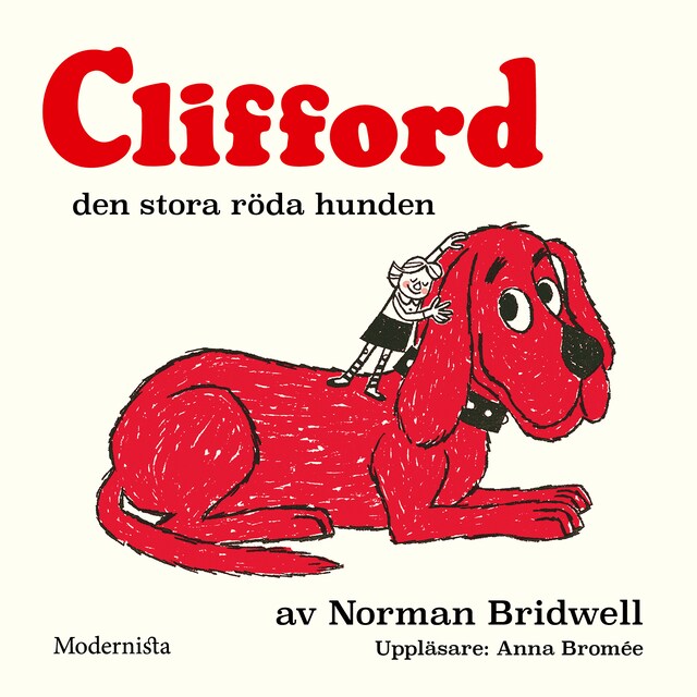 Portada de libro para Clifford den stora röda hunden