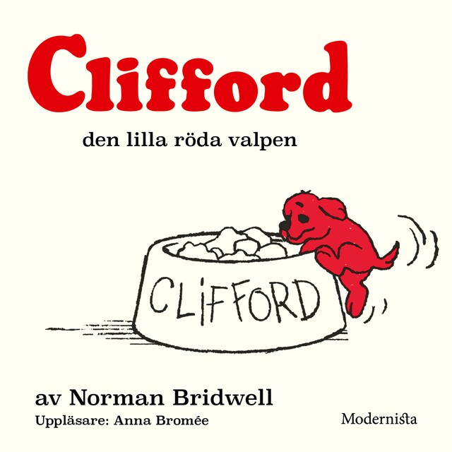 Book cover for Clifford den lilla röda valpen