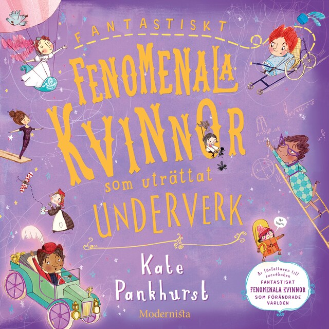 Book cover for Fantastiskt fenomenala kvinnor som uträttat underverk